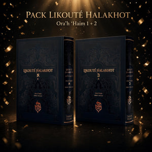 Pack Likouté Halakhot — Noir