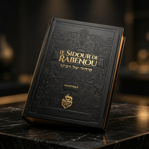 Sidour Complet avec Commentaires – Hébreu-Phonétique (Rite Séfarade) — Noir