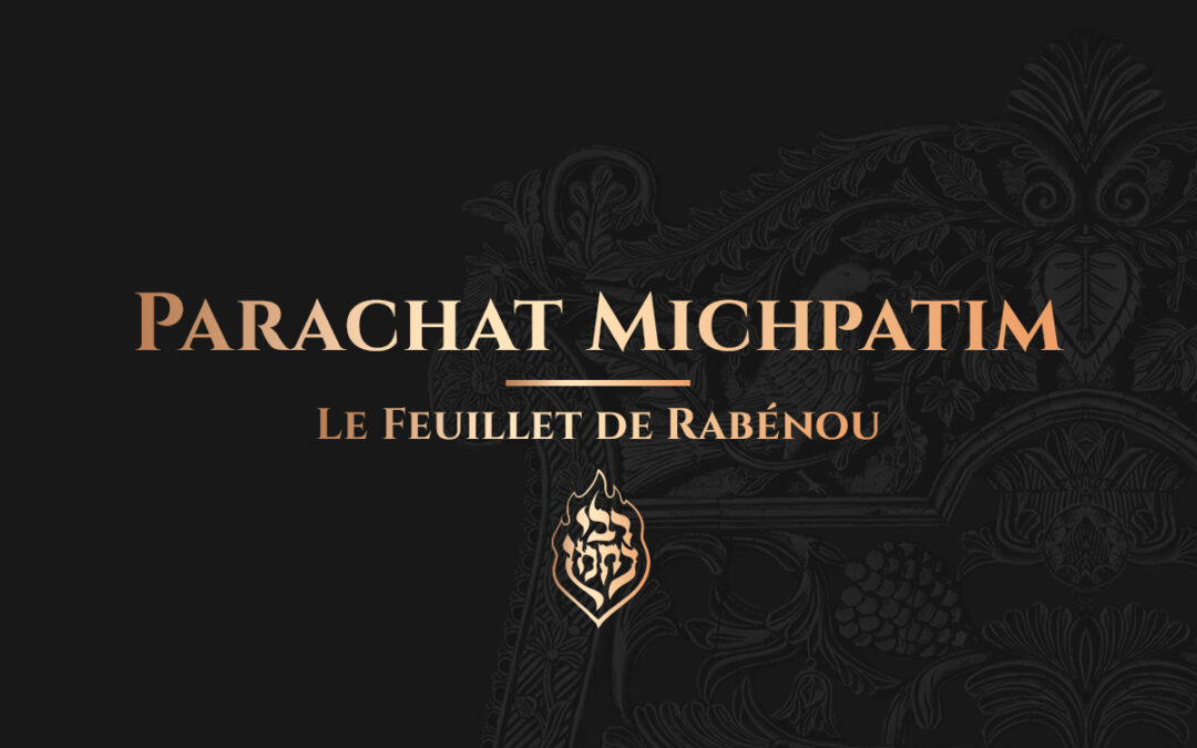 Michpatim – Le plus grand don gratuit que Dieu ait donné à l’homme: son attachement avec le Tsadik Authentique