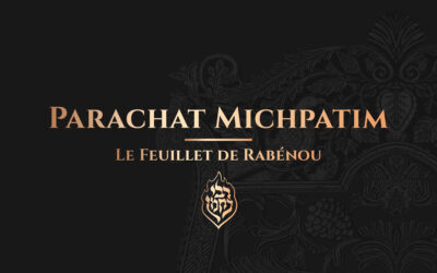 Michpatim – Le plus grand don gratuit que Dieu ait donné à l’homme: son attachement avec le Tsadik Authentique