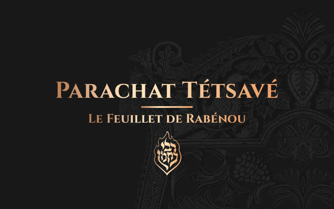 Tétsavé – Chabbat Zakhor