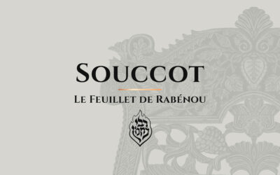 Le Tsadik est la Soucca du Monde