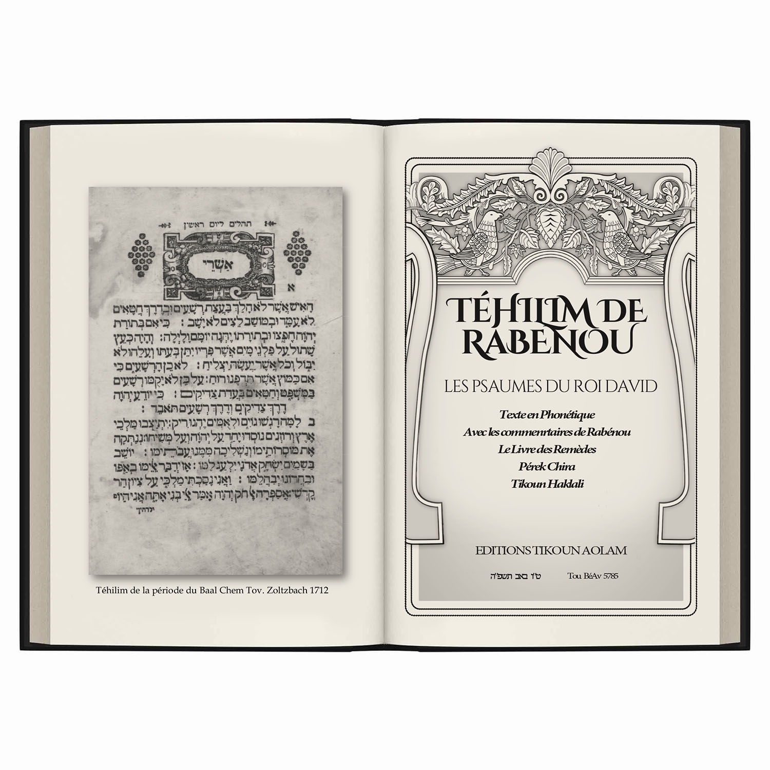 Téhilim de Rabénou Hébreu-Phonétique - Petit Format – Image 11